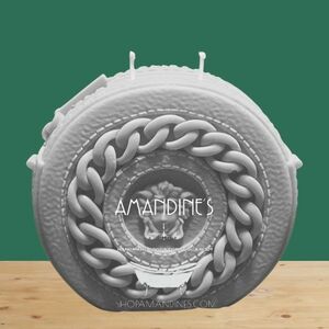 Large Decorative Soy Candle #4